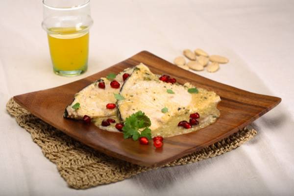 Recipe by Swordfish with basil - Jumbo
